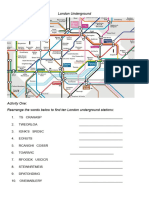 London Underground Fun Activities Games Games - 67746