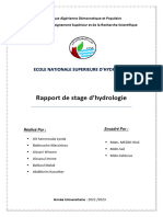 Rapport Hydrologie