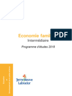 Economie Familiale 2018 2022