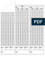 Score Sheet Group