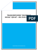 Compilacion de Transcripciones SEGURIDAD SOCIAL