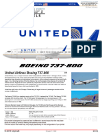 Boeing 737-800 United Airlines 1 100