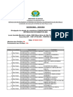 Comando Da Aeronáutica Serviço de Recrutamento E Preparo de Pessoal Da Aeronáutica de São Paulo Comissão de Seleção Interna de São Paulo (Csi)