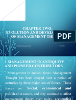 Chapter 2 Evolution MGT