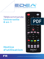 Fiche - Conseil - Telecommande Universelle 8 en 1 Sedea