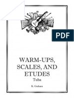 Band Warm-Ups, Scales, and Etudes - Tuba