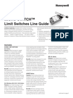 Micro Switch™ Limit Switches Line Guide: Features