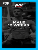 Male 12 Week Beginner Training Program