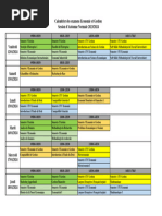 Calendrier Des Examens Economie Et Gestion Automne - 231231 - 212206