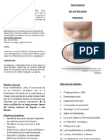 Tríptico Del Curso Prenatal