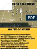 Installing The 3-3-5 Defense