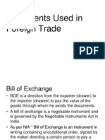 Documents Used in Foreign Trade