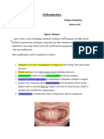 Orthodontics - 8th Lecture