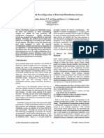 Optimal Network Reconfiguration of Electrical Distribution Systems