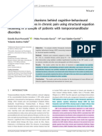 Clin Psychology and Psychoth - 2017 - Durá Ferrandis - Confirming The Mechanisms Behind Cognitive Behavioural Therapy