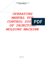 Injkon Optima Injection Molding Machine Controller