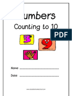 Numbers & Counting 1 To 10