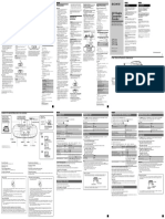 CD Radio Cassette-Corder: Precautions Precauciones Specifications Troubleshooting Especificaciones