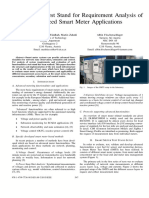 Smart Meter Test Stand For Requirement Analysis of Advanced Smart Meter Applications