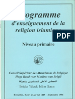 Programme D'enseignement de La Religion Islamique. Niveau Primaire