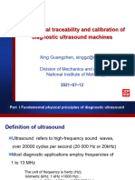 Metrological Traceability and Calibration of Diagnostic Ultrasound Machines