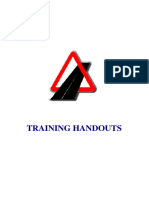 Road Safety Training Documents