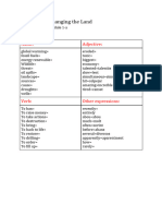 LListes de Vocabulari Angles