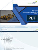 India Construction Equipment Market 2019-2029