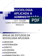 Sociologia Aplicada À Administração