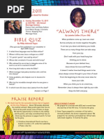 Events 2011: Praise Report