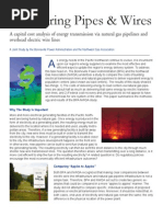 Transmission and N Gas Comparing Pipes and Wires 032304
