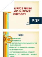 Surface Finish and Surface Integrity (Compatibility Mode)