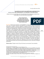 Estudo para Avaliação de Custos Dos Métodos Construtivos em Drywall em Comparação A Alvenaria Convencional