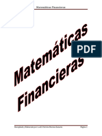 Curso de Matemáticas Financieras 2018