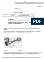 Armado de Piston y Biela Motor 3306