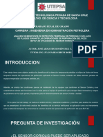 Análisis de Detención de Ganancia o Perdidas de Fluidos de Perforación Utilizando El Sensor CORIOLIS en El Pozo BOYUY X2