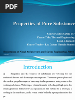 Properties of Pure Substance