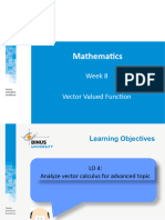 PPT08 - Vector Valued Function