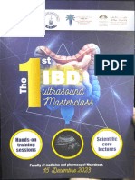 The 1 ST IBD ULTRASOUND MASTERCLASS