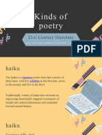 Types of Poetry