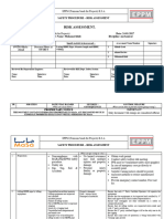 AR08-16 Laying HDPE Pipes Risk Assessment