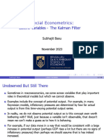 Kalman Filter Note 1