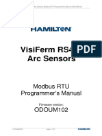 Visiferm RS485 ProgrammersManual ODOUM102 11100430201