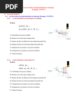 Chapitre 4 Cycles Programmation Tournage