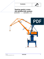 Slewing Gantry Crane With Double-Link System: Hai An