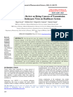 A Comprehensive Review On Rising Concern of Transmission Potential of Monkeypox Virus On Healthcare System