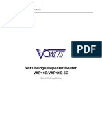 Vonets VAP11S Quick Setting Guide