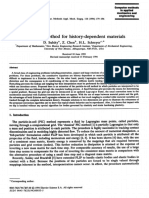 A Particle Method For History-Dependent Materials