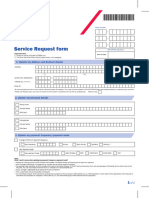 Policy Service Request Form