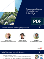 Bonnes Pratiques D'installation Avec SolarEdge